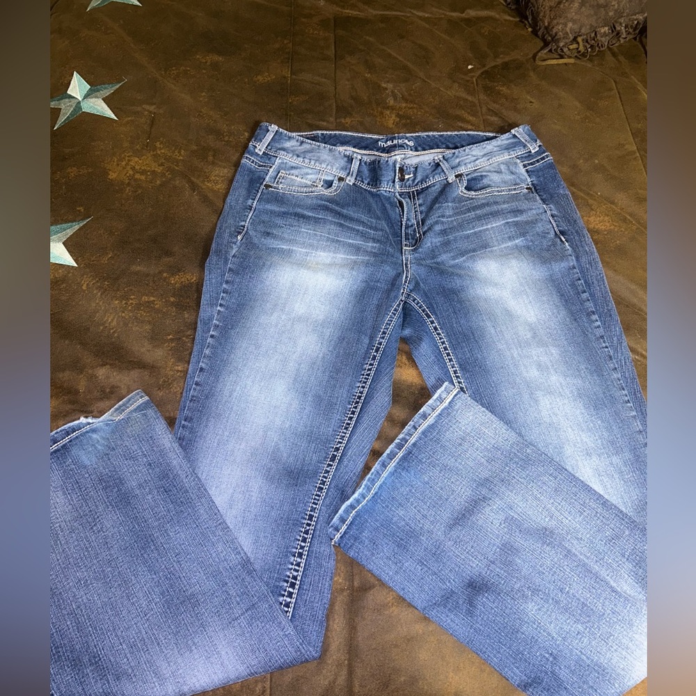 Plus size 18 long jeans